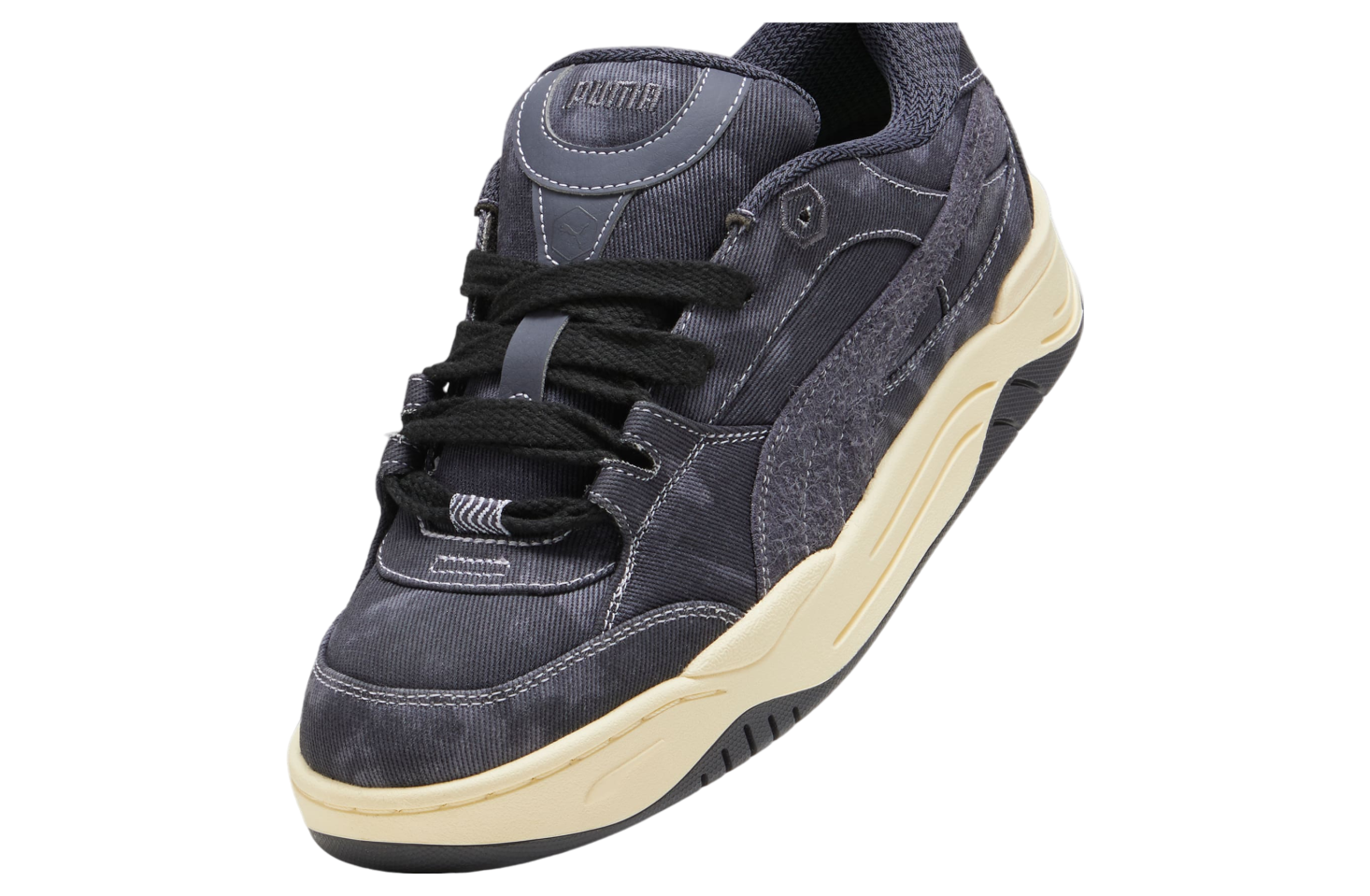 Puma-180 Acid Wash Galactic Gray / Midnight Plum