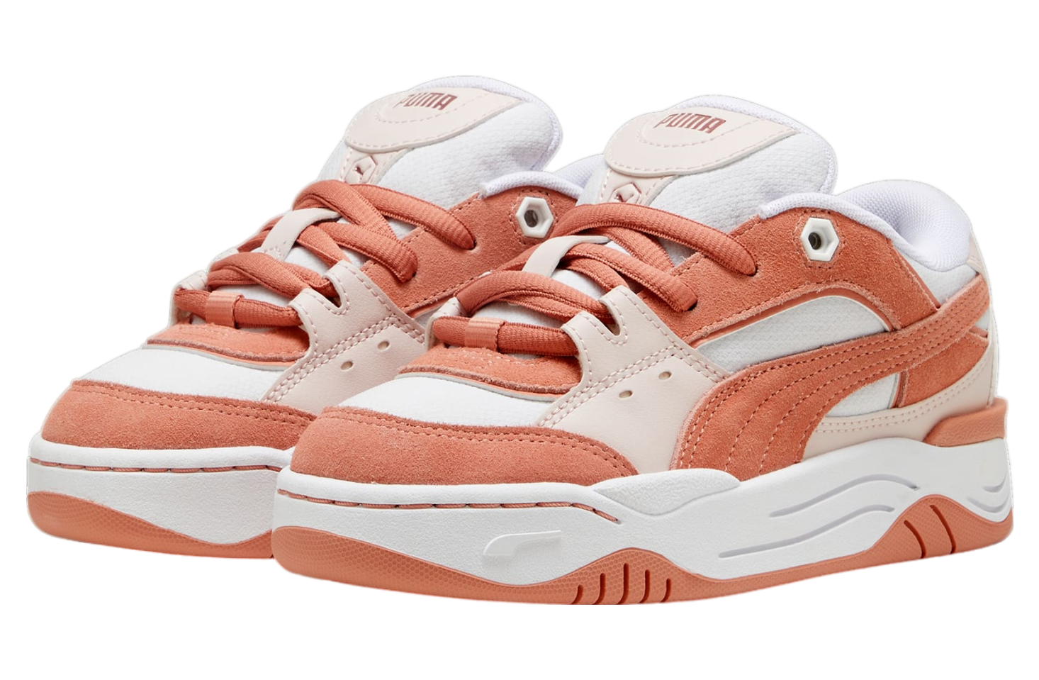 Puma-180 GS White / Deeva Peach