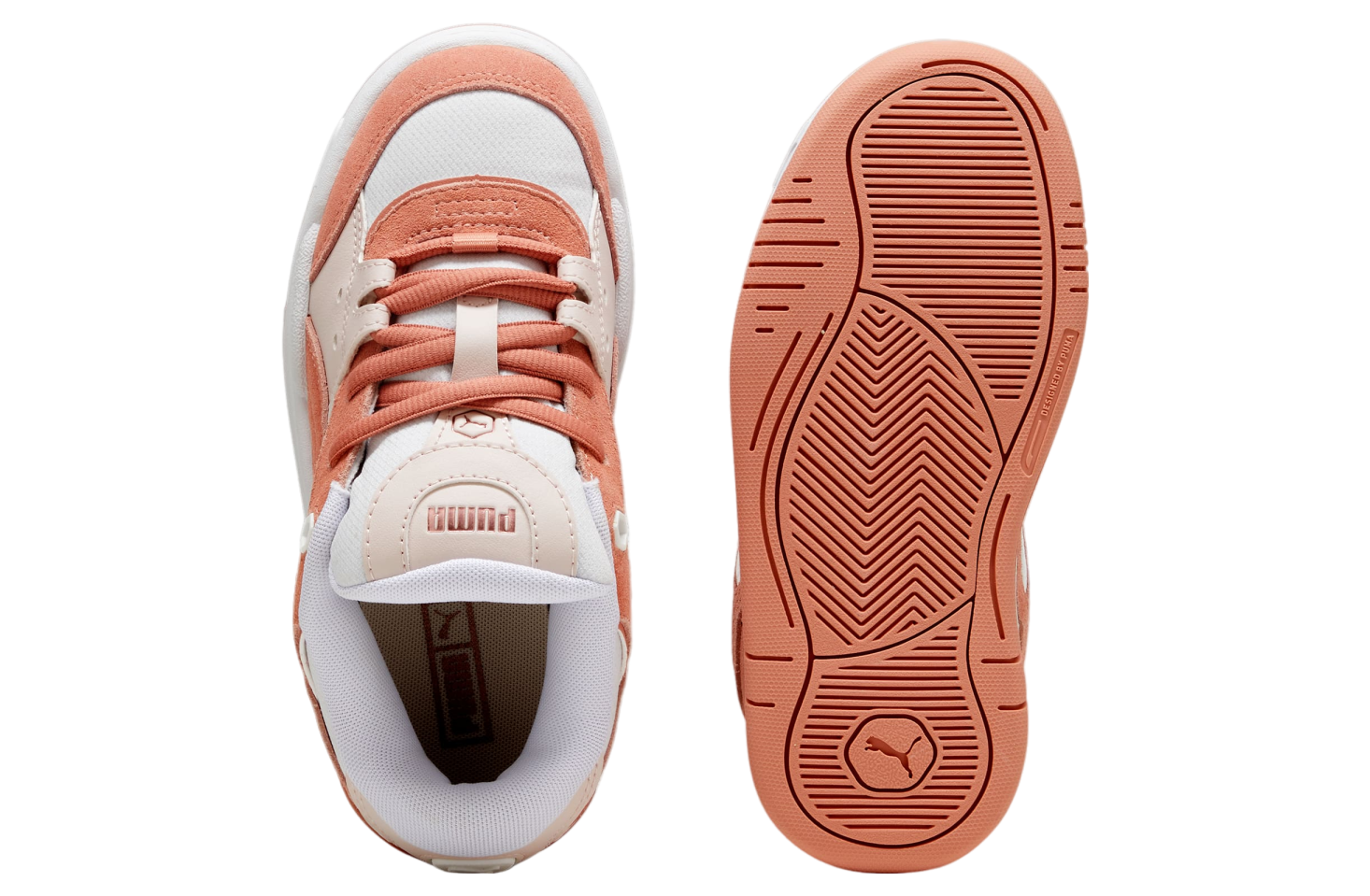 Puma-180 GS White / Deeva Peach