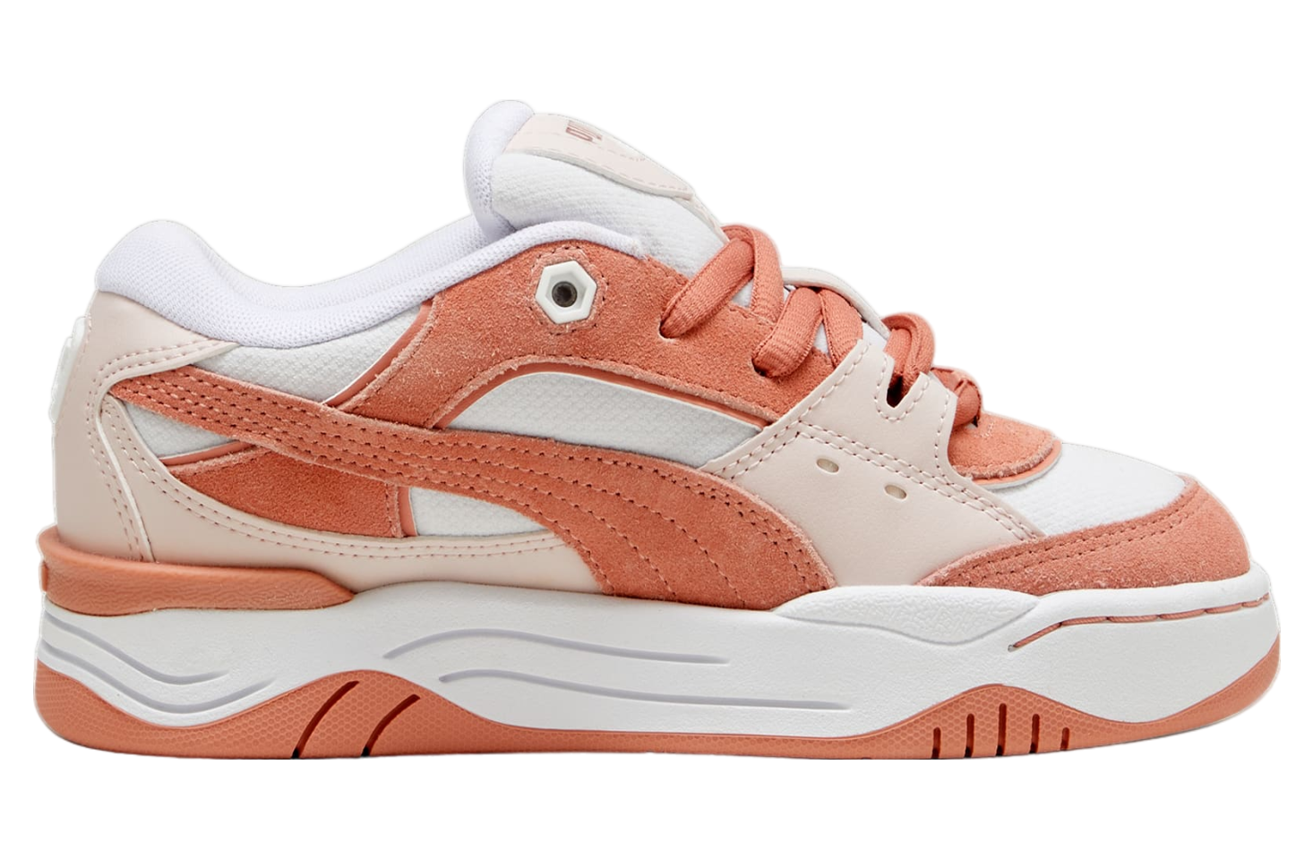 Puma-180 GS White / Deeva Peach