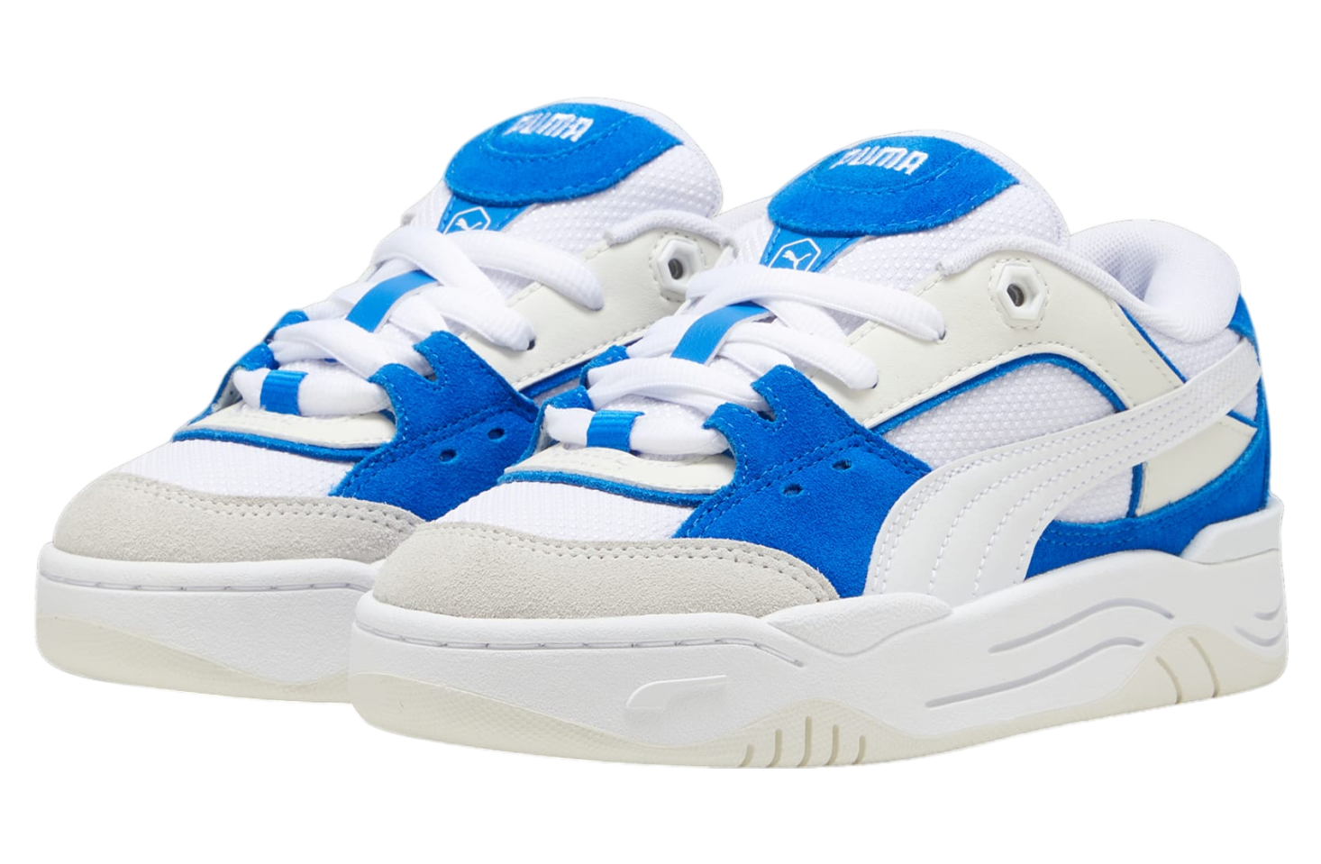 Puma-180 GS White / Hyperlink Blue