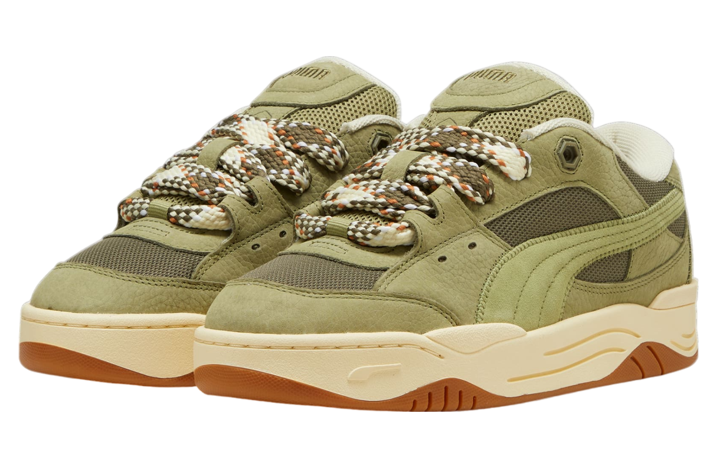 Puma-180 Lace Olive / Calming Green