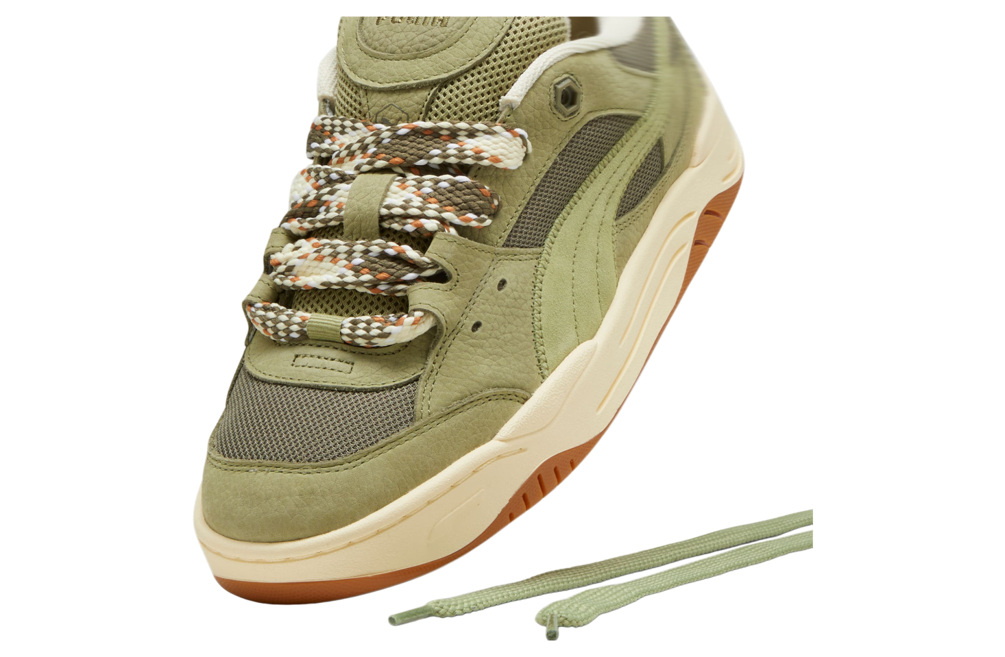 Puma-180 Lace Olive / Calming Green