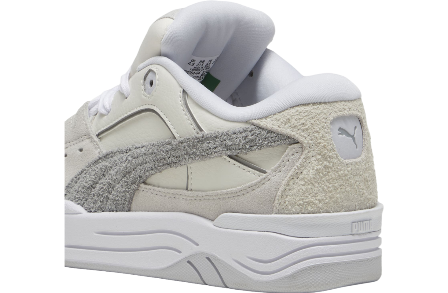 Puma-180 Prm WMNS Flat Light Gray / White