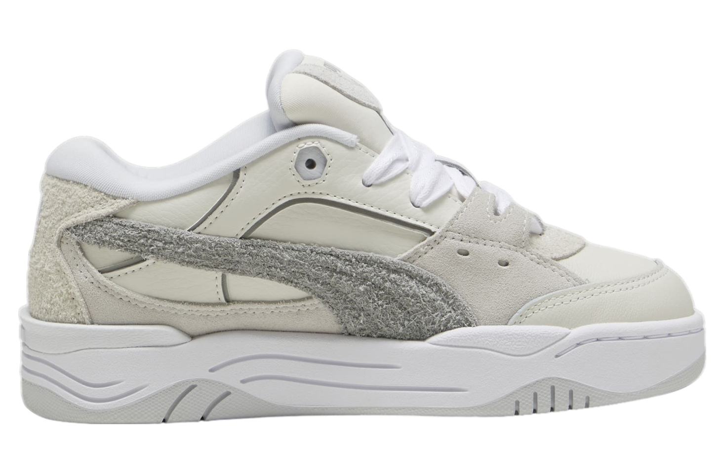 Puma-180 Prm WMNS Flat Light Gray / White