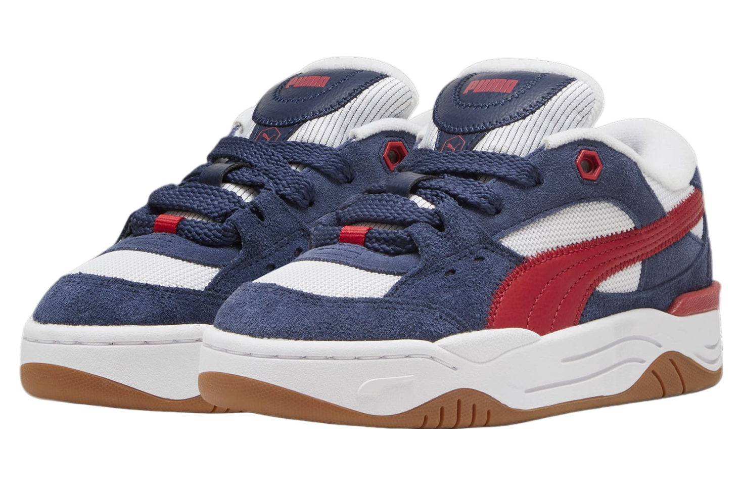 Puma-180 Texture GS Club Navy / Silver Mist