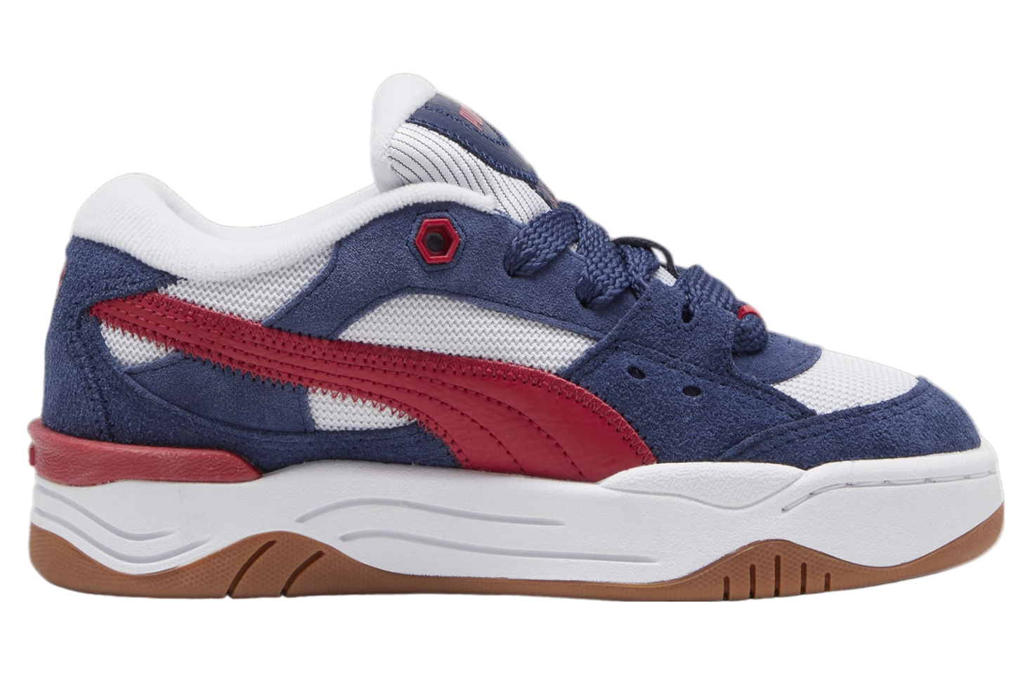 Puma-180 Texture GS Club Navy / Silver Mist