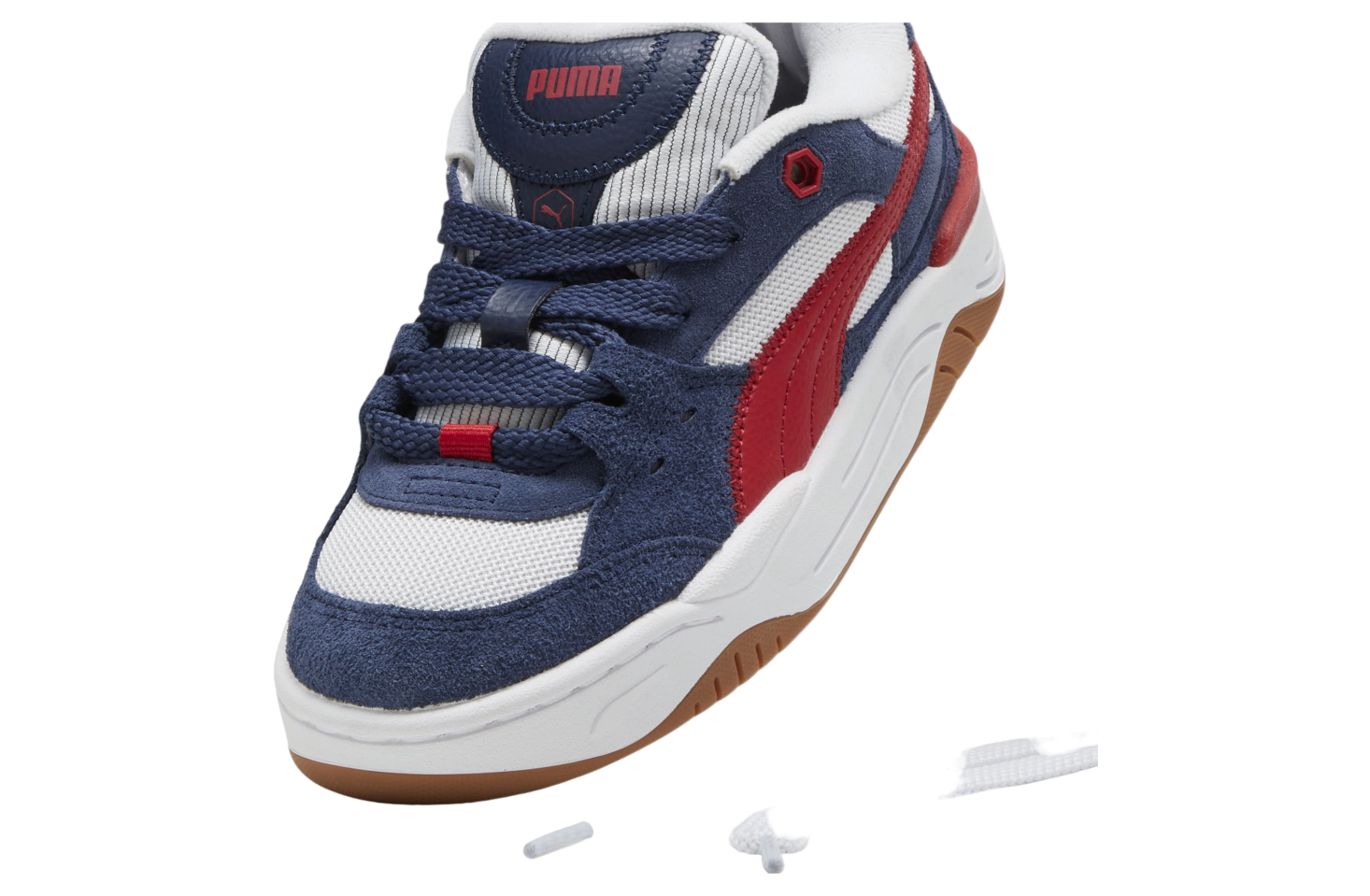 Puma-180 Texture GS Club Navy / Silver Mist