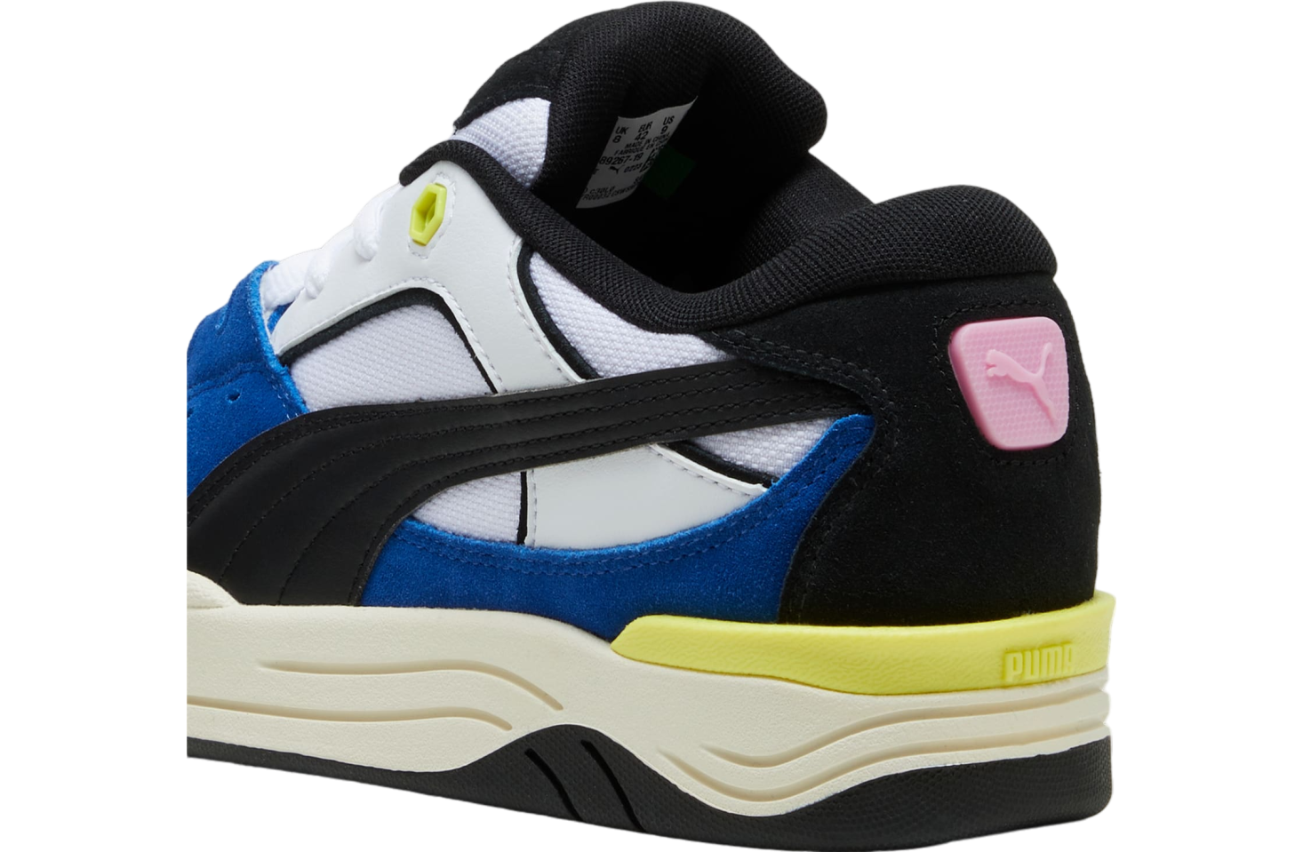 Puma-180 White / Cobalt Glaze