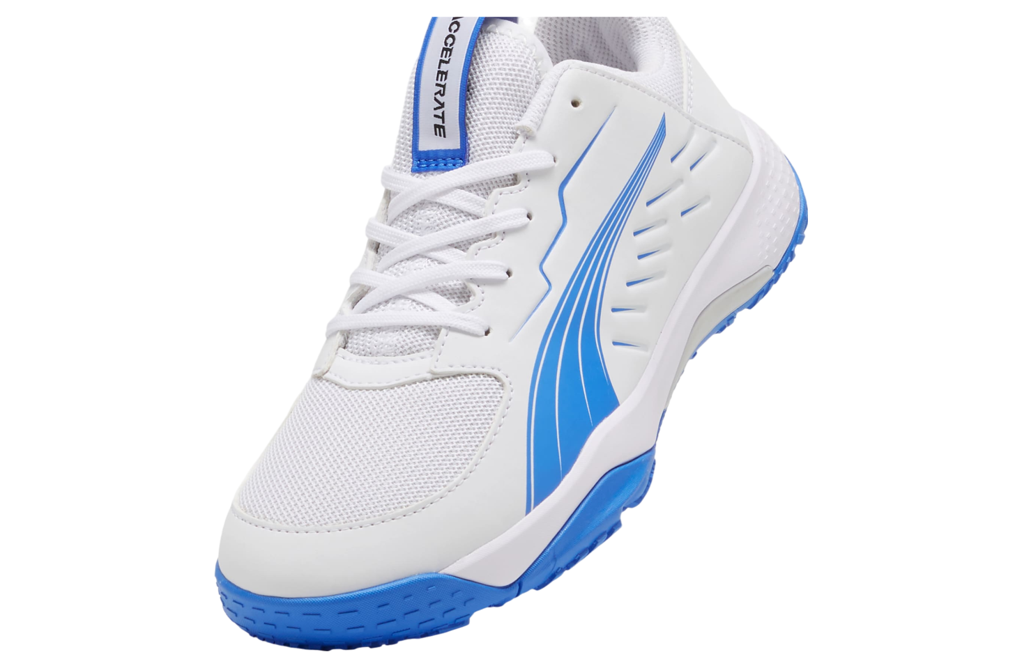 Puma Accelerate GS Court White / Bluemazing