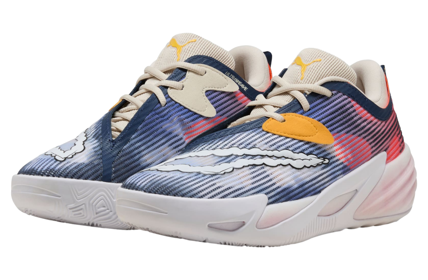 Puma All-Pro Nitro 2 Hooptopia Persian Blue / Glowing Red - Aug