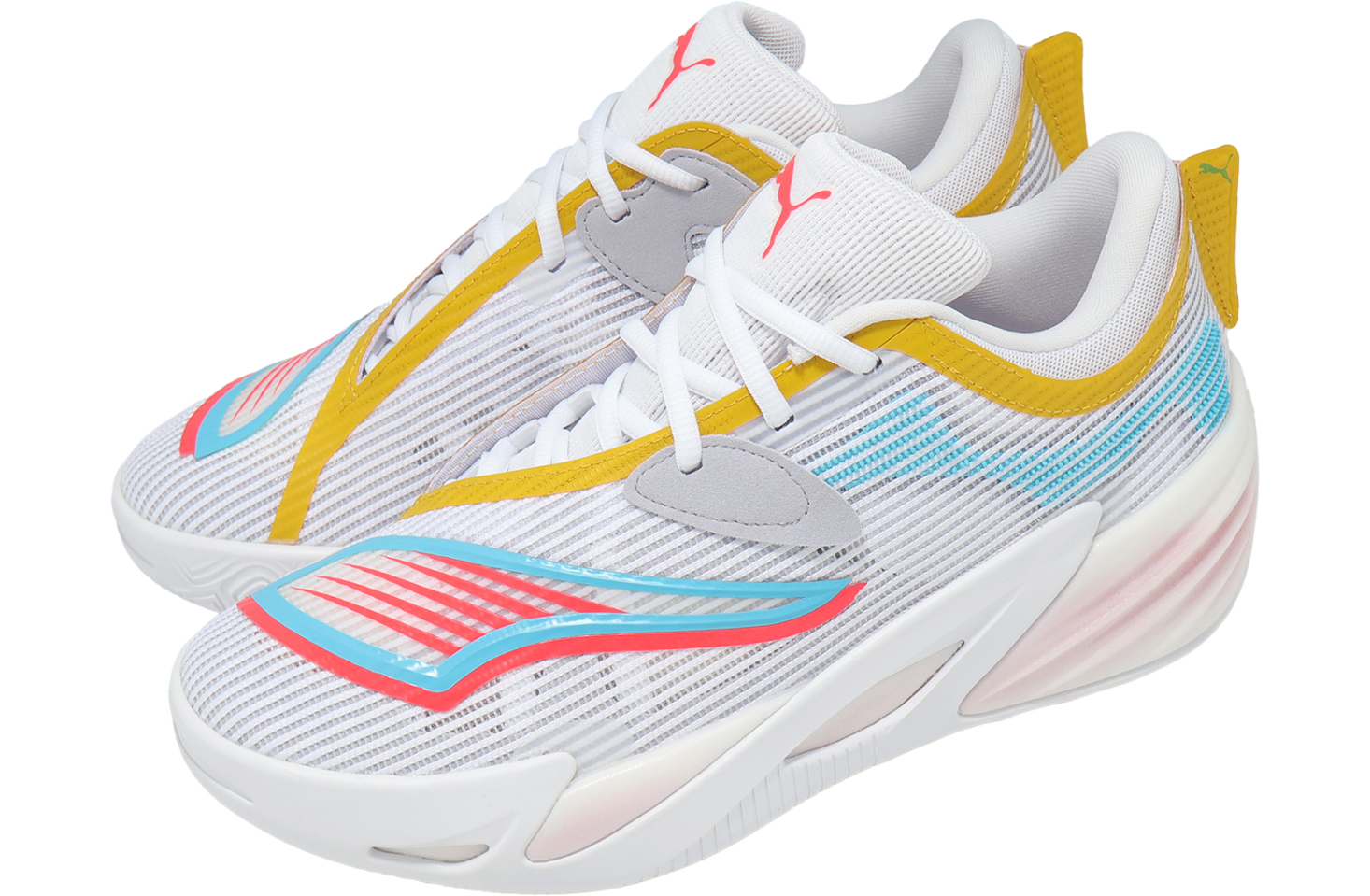 Puma All-Pro Nitro 2 White / Sunblaze