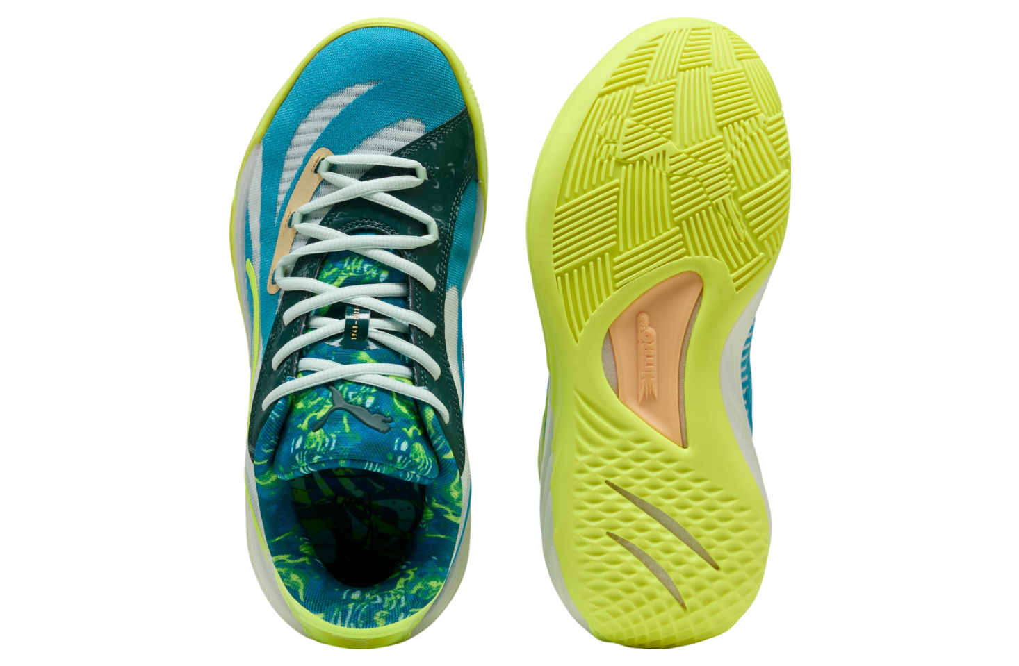 Puma All-pro Nitro Hoops Dreamz Tropical Blue / Peaceful Blue