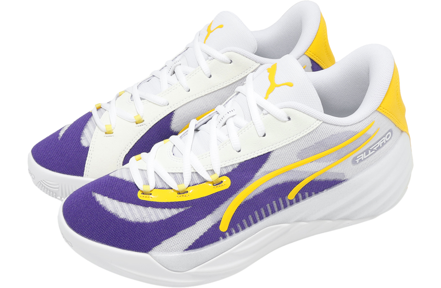 Puma All-Pro Nitro LA Team Violet / Pele Yellow
