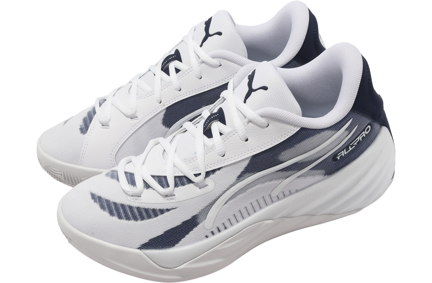 Puma All-Pro Nitro Team White / Navy Lime