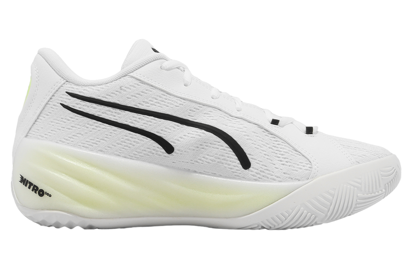 Puma All-Pro Nitro White / Lime Squeeze