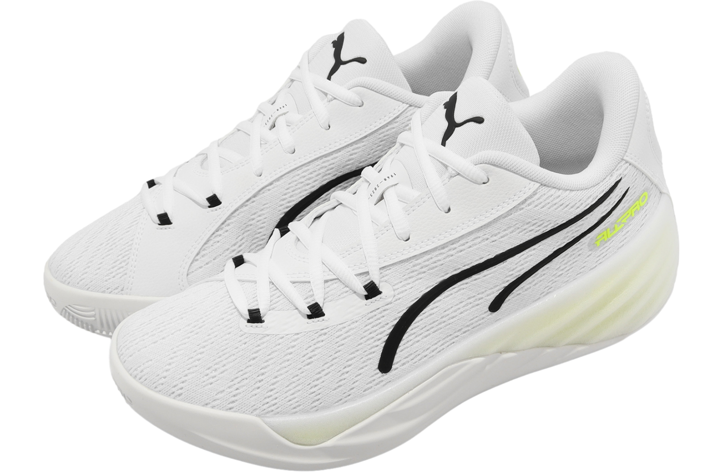 Puma All-Pro Nitro White / Lime Squeeze