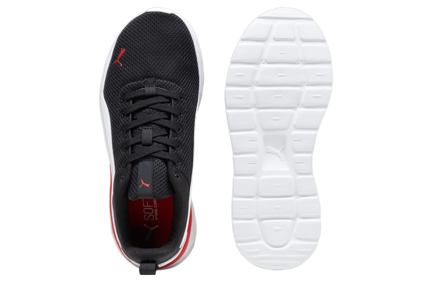 Puma Anzarun Lite Black / For All Time Red