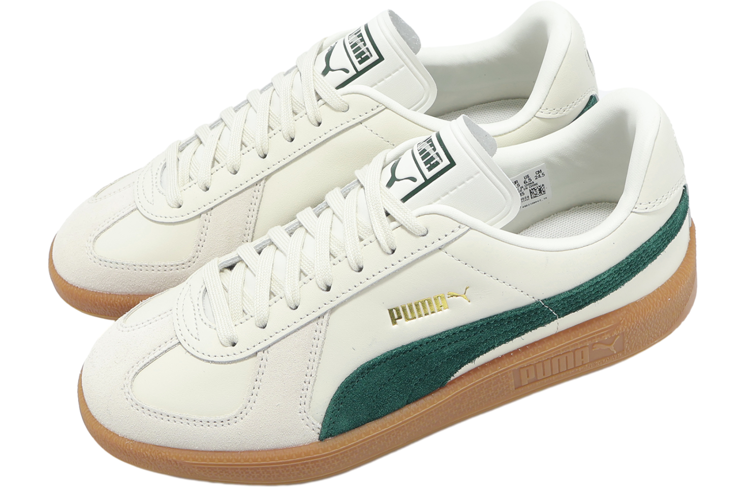 Puma Army Trainer Warm White / Dark Myrtle