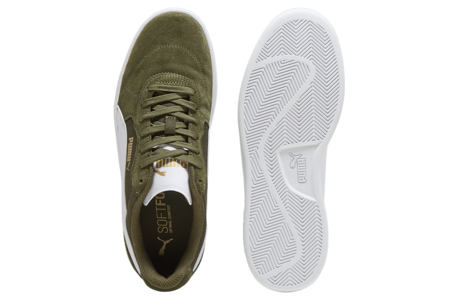 Puma Astro Play Dark Olive / White