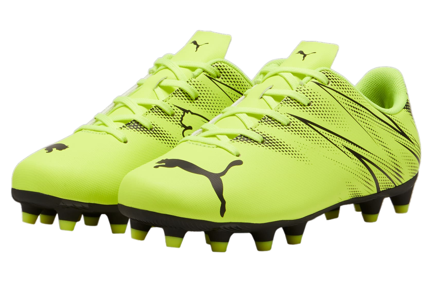 Puma Attacanto FG/AG GS Electric Lime / Black