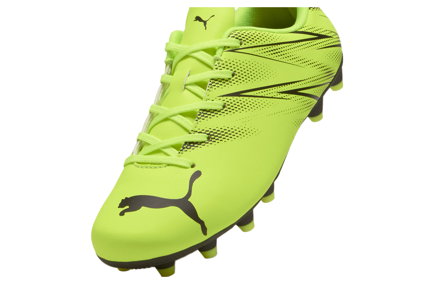 Puma Attacanto FG/AG GS Electric Lime / Black