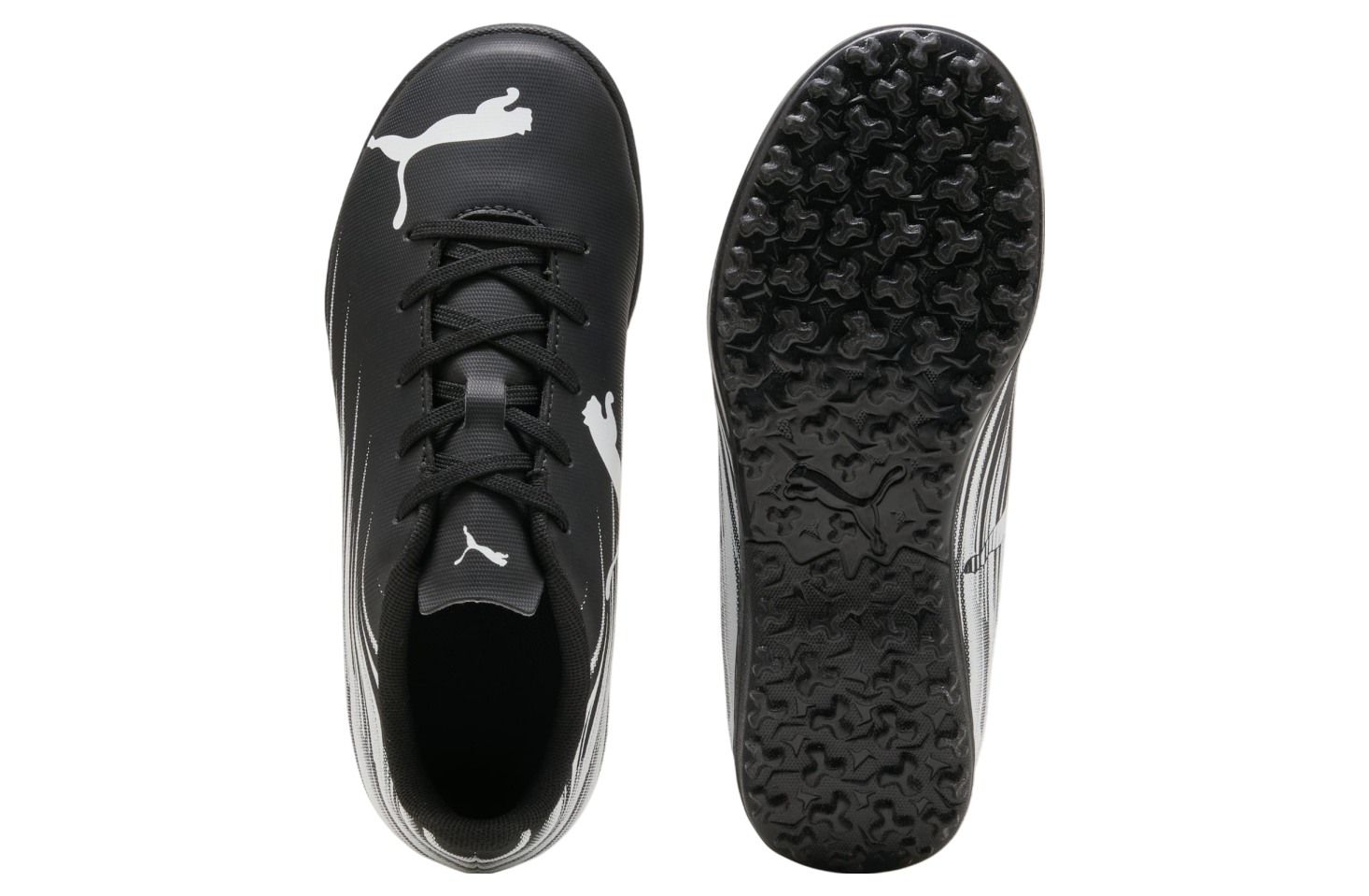 Puma Attacanto Ii Gs Black / White / Black