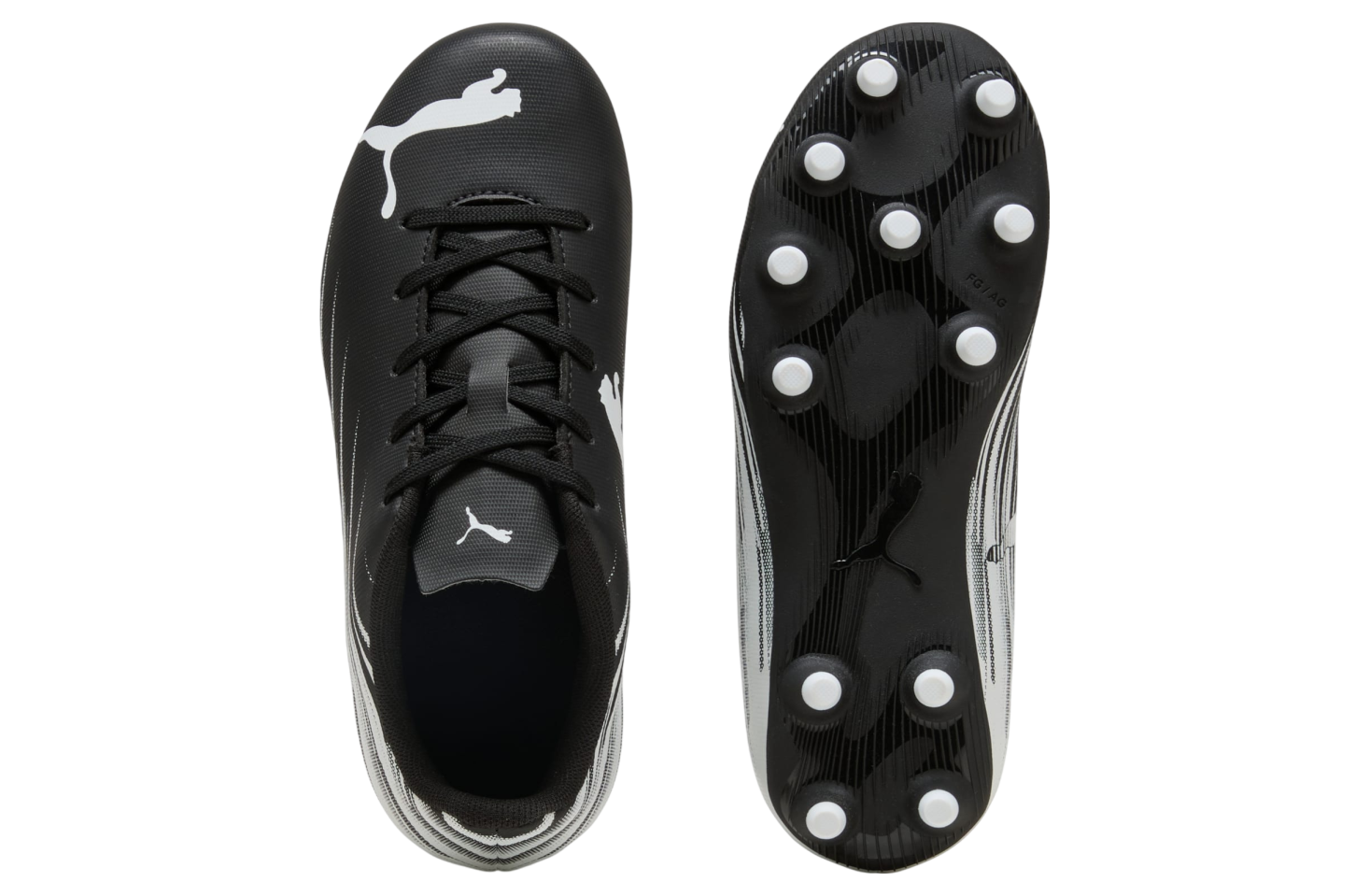 Puma Attacanto Ii Gs Black / White / Football