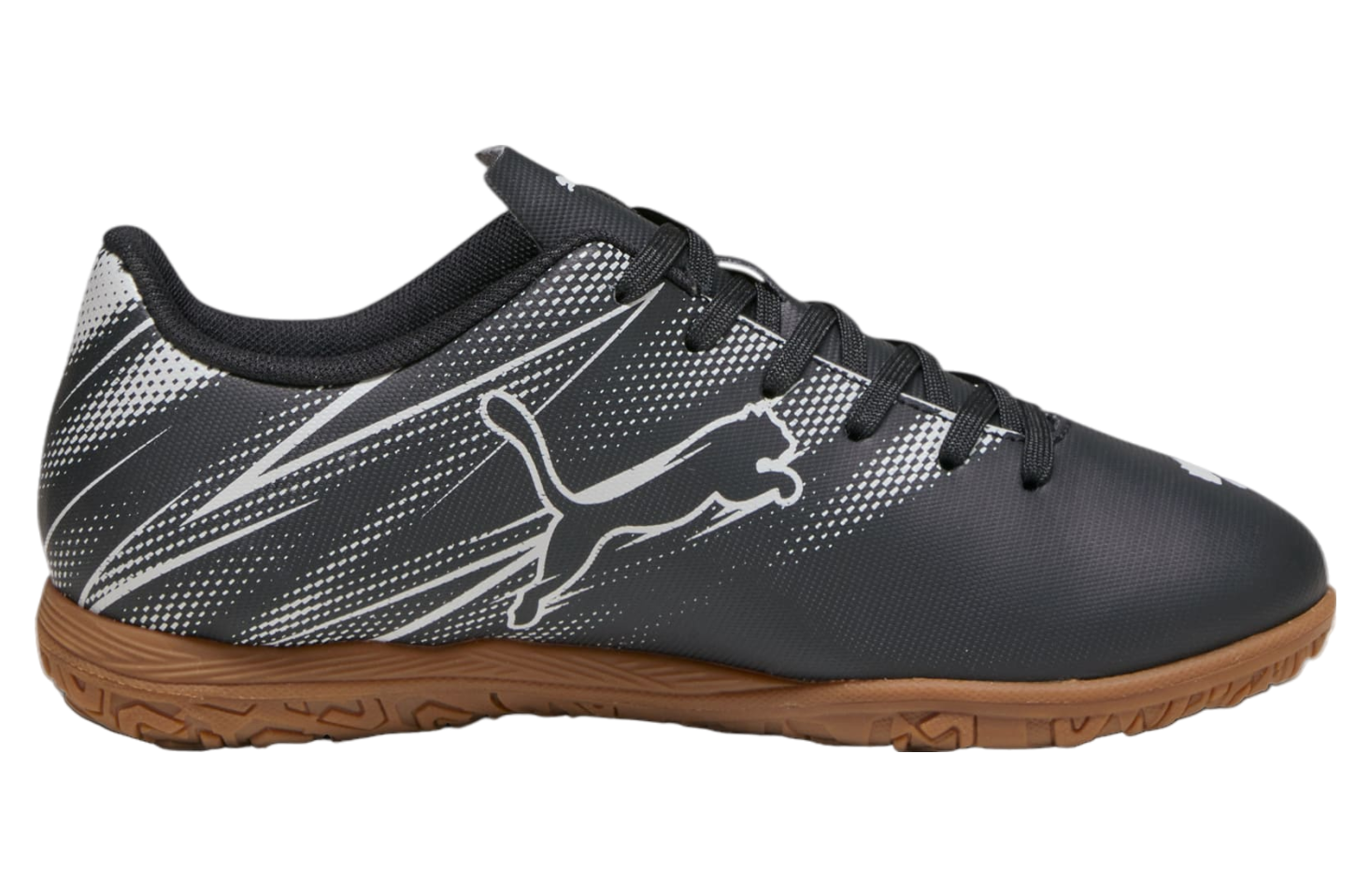 Puma Attacanto Indoor GS Black / Silver Mist