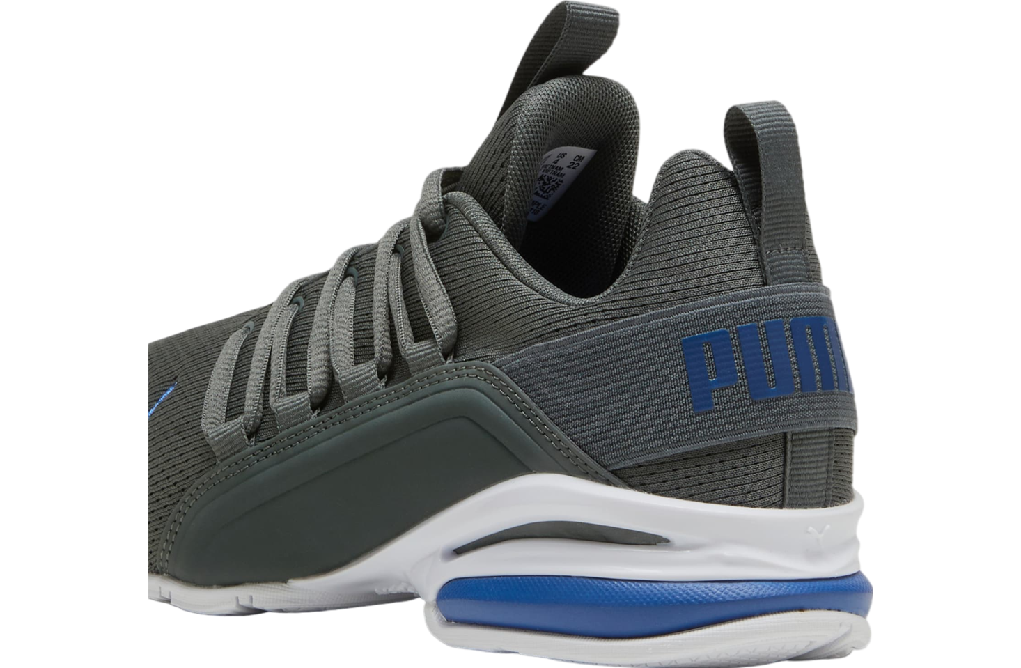 Puma Axelion Mesh GS Mineral Gray / Cobalt Glaze