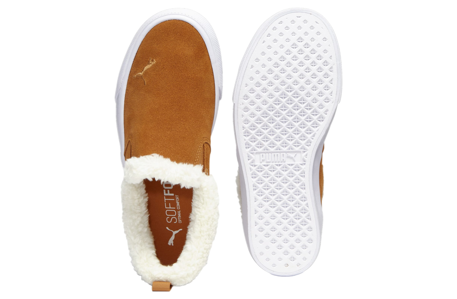 Puma Bari Comfort Sherpa WMNS Desert Tan / Whisper White