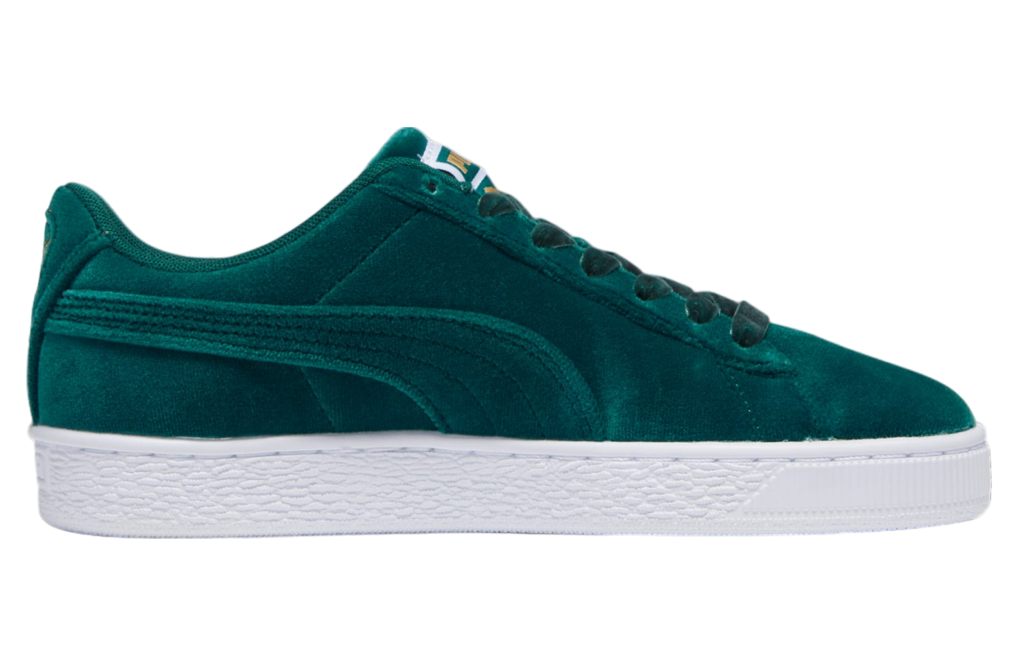 Puma Basket Classic Velvet WMNS Malachite / Team Gold