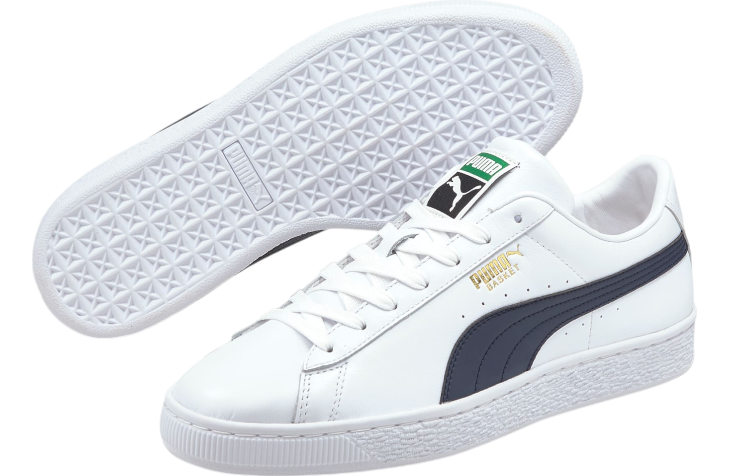 Puma Basket Classic Xxi White / Peacoat