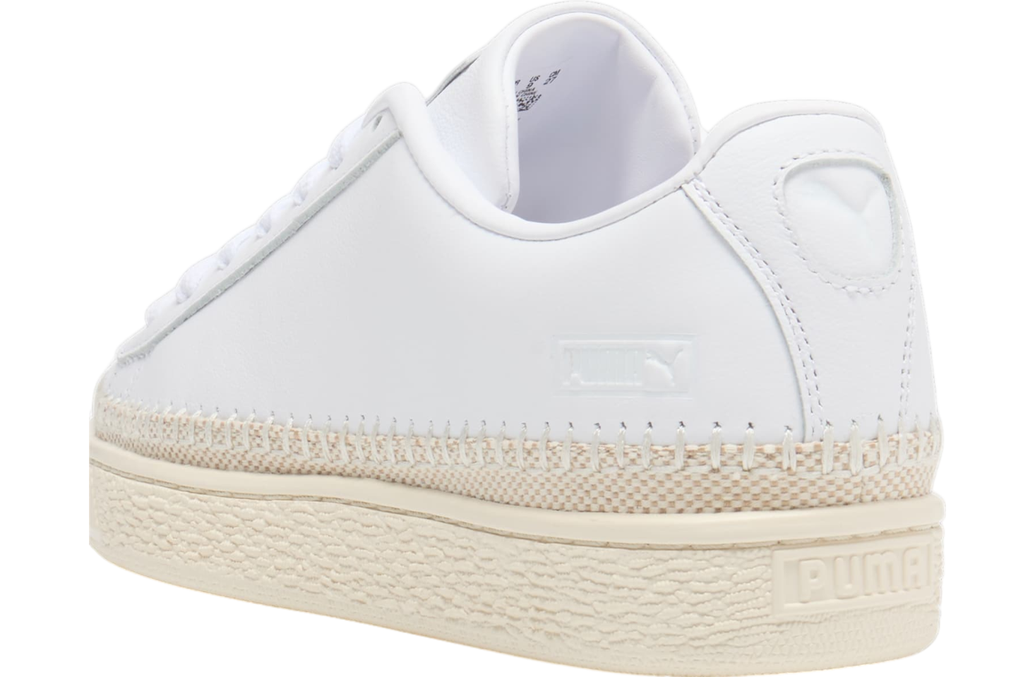 Puma Basket Trim Seaside Drills White / Alpine Snow