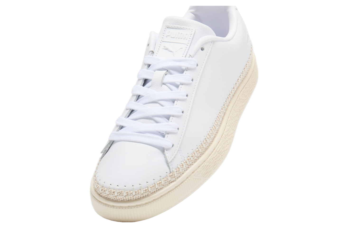 Puma Basket Trim Seaside Drills White / Alpine Snow