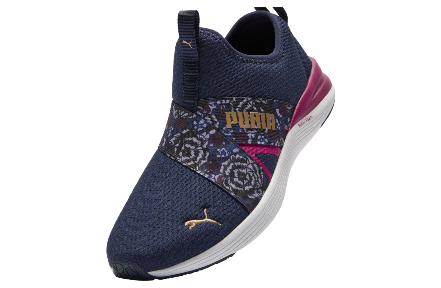 Puma Better Foam Prowl Winter Bloom Slip-on Wmns Navy / Magenta