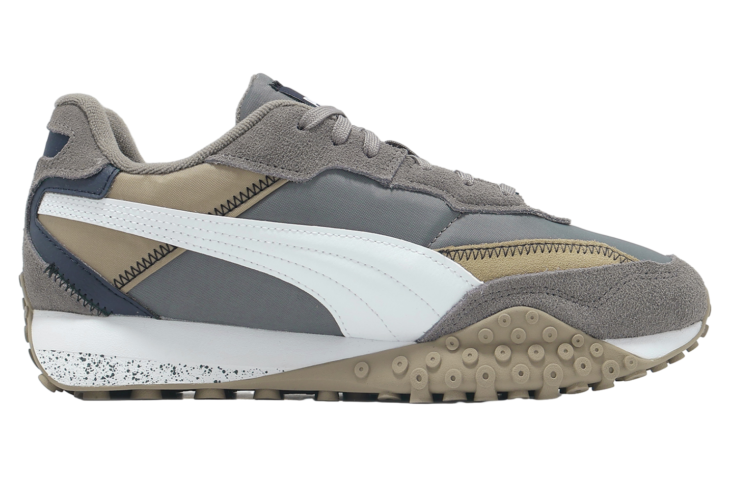 Puma Blktop Rider Cast Iron / White