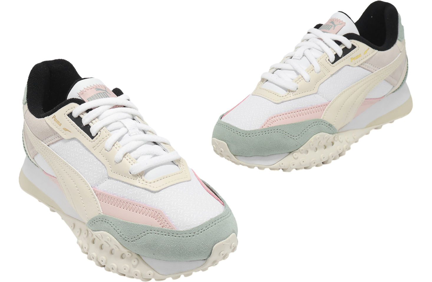 冬馬  Puma Blktop Rider Merry X-Mas WMNS White / Warm White - Apr