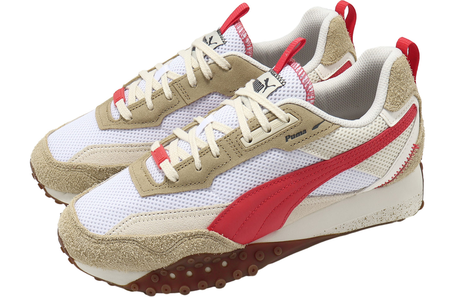 Puma Blktop Rider Preppy White / Active Red