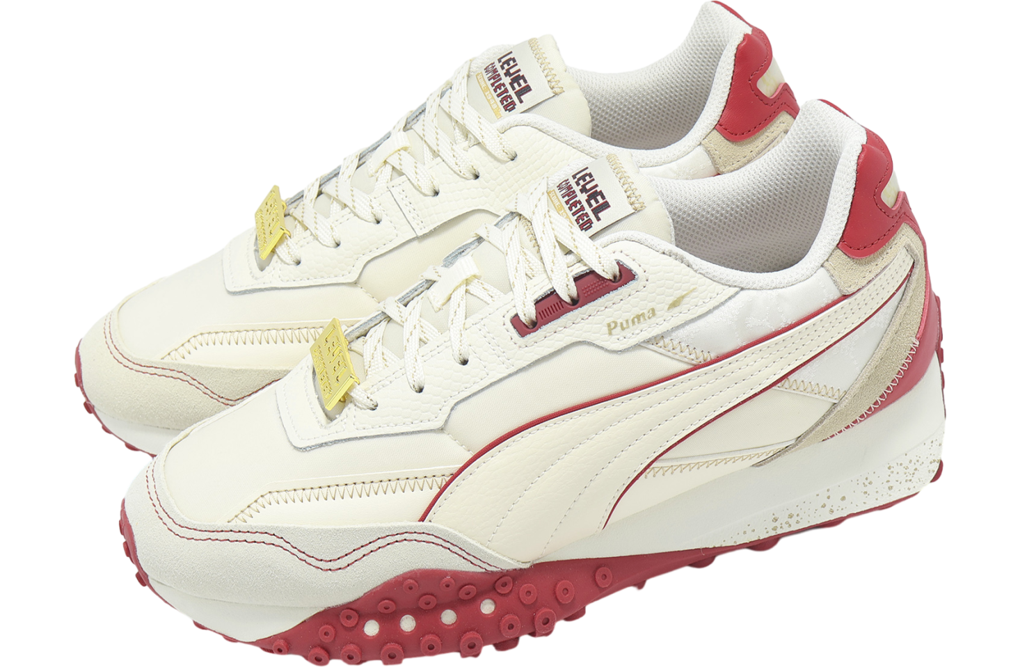 Puma Blktop Rider Snaker Frosted Ivory / Red