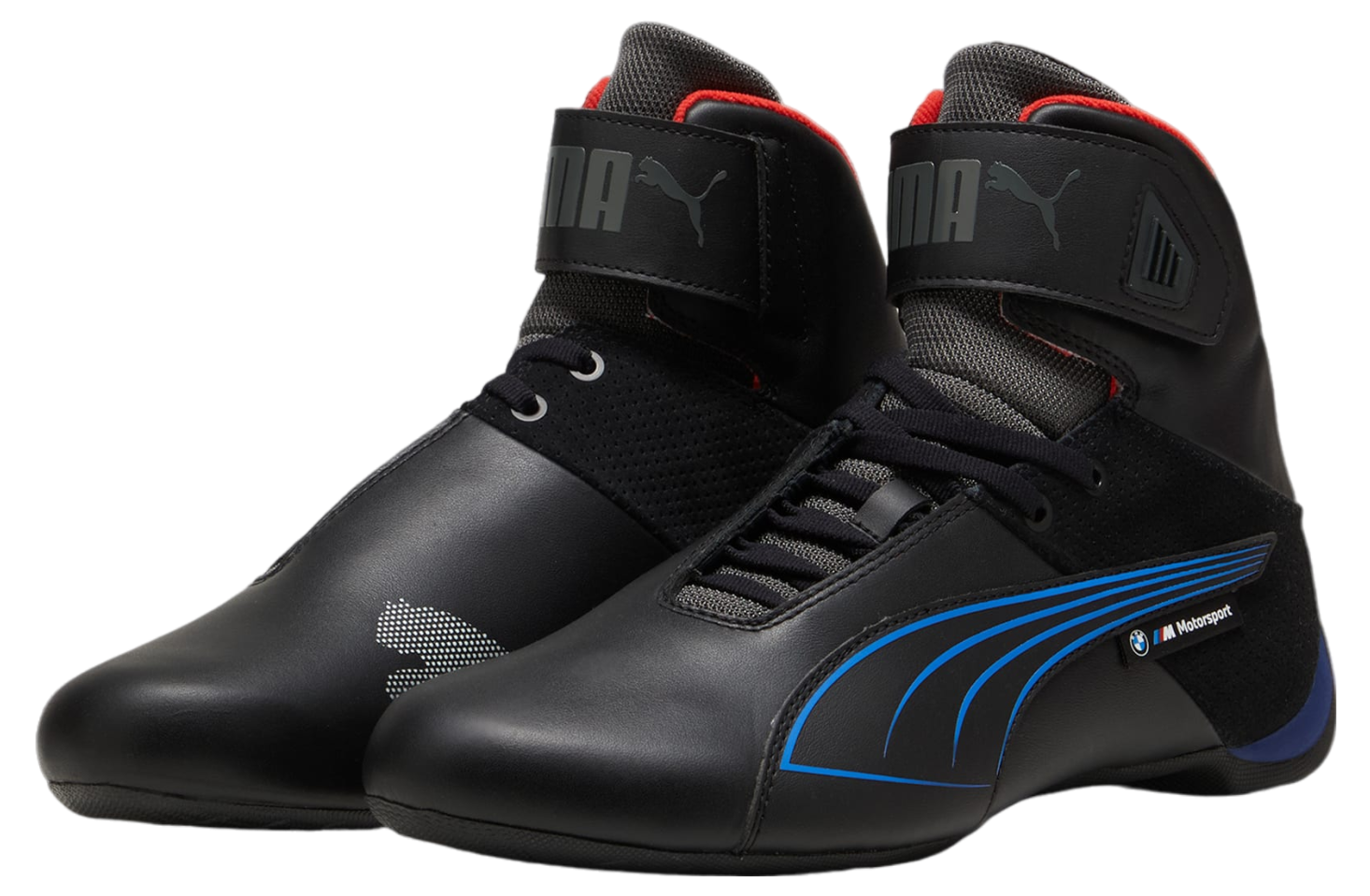 Puma Bmw M Future Cat Mid Black / Cool Cobalt