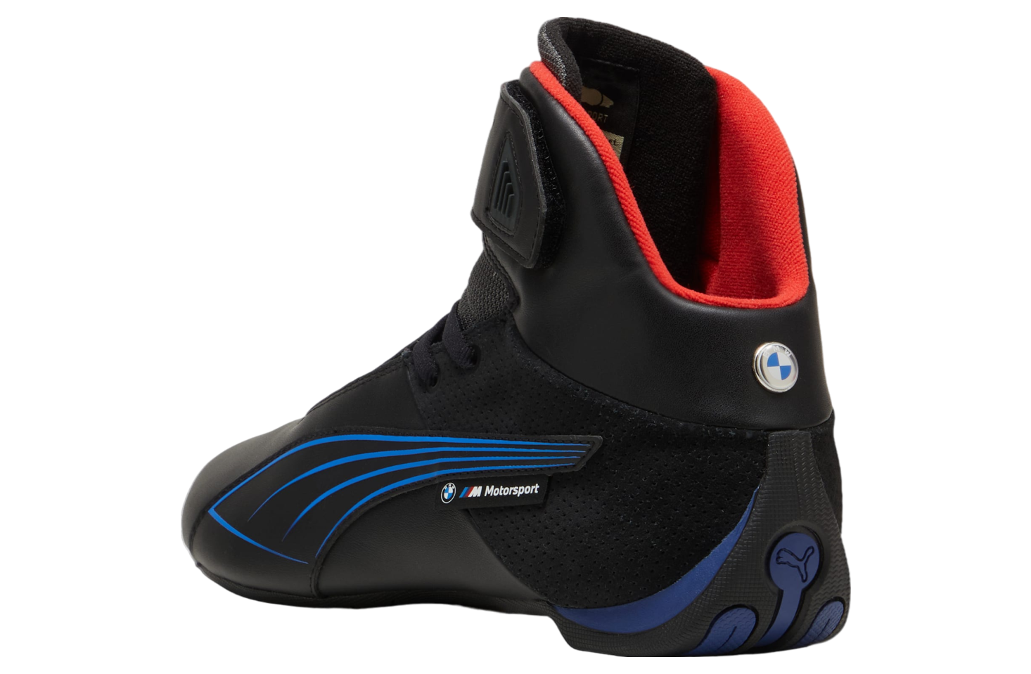 Puma Bmw M Future Cat Mid Black / Cool Cobalt