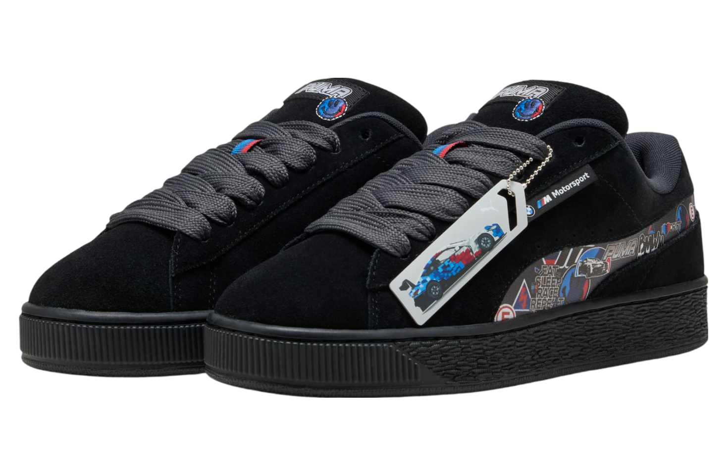 Puma Bmw M Suede XL Sticker Black