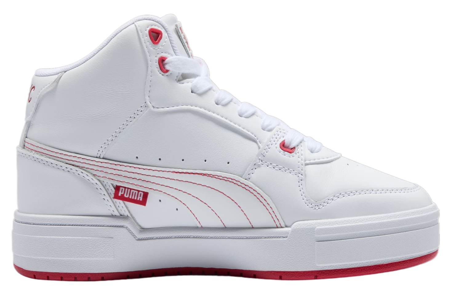 Puma white and red deals