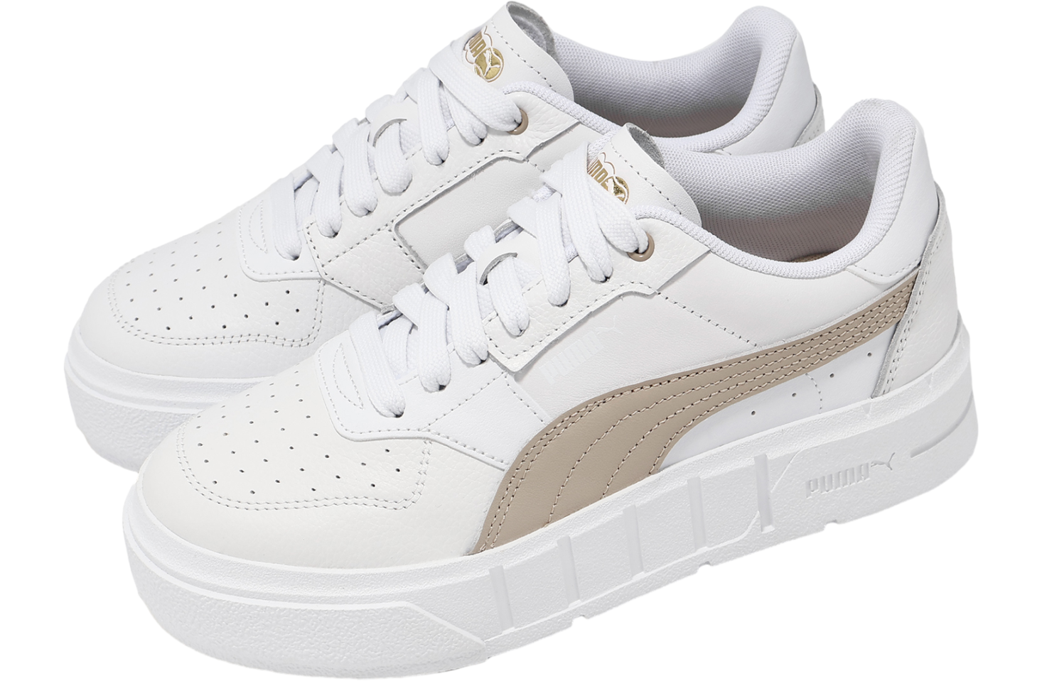 Puma Cali Court Lth WMNS White / Putty