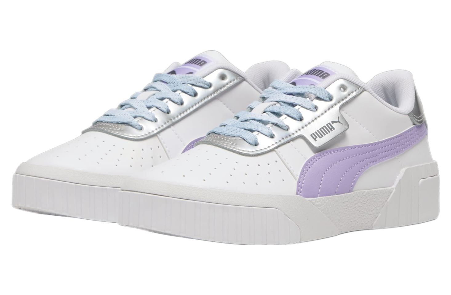 Puma Cali Frozen Over GS White / Vivid Violet