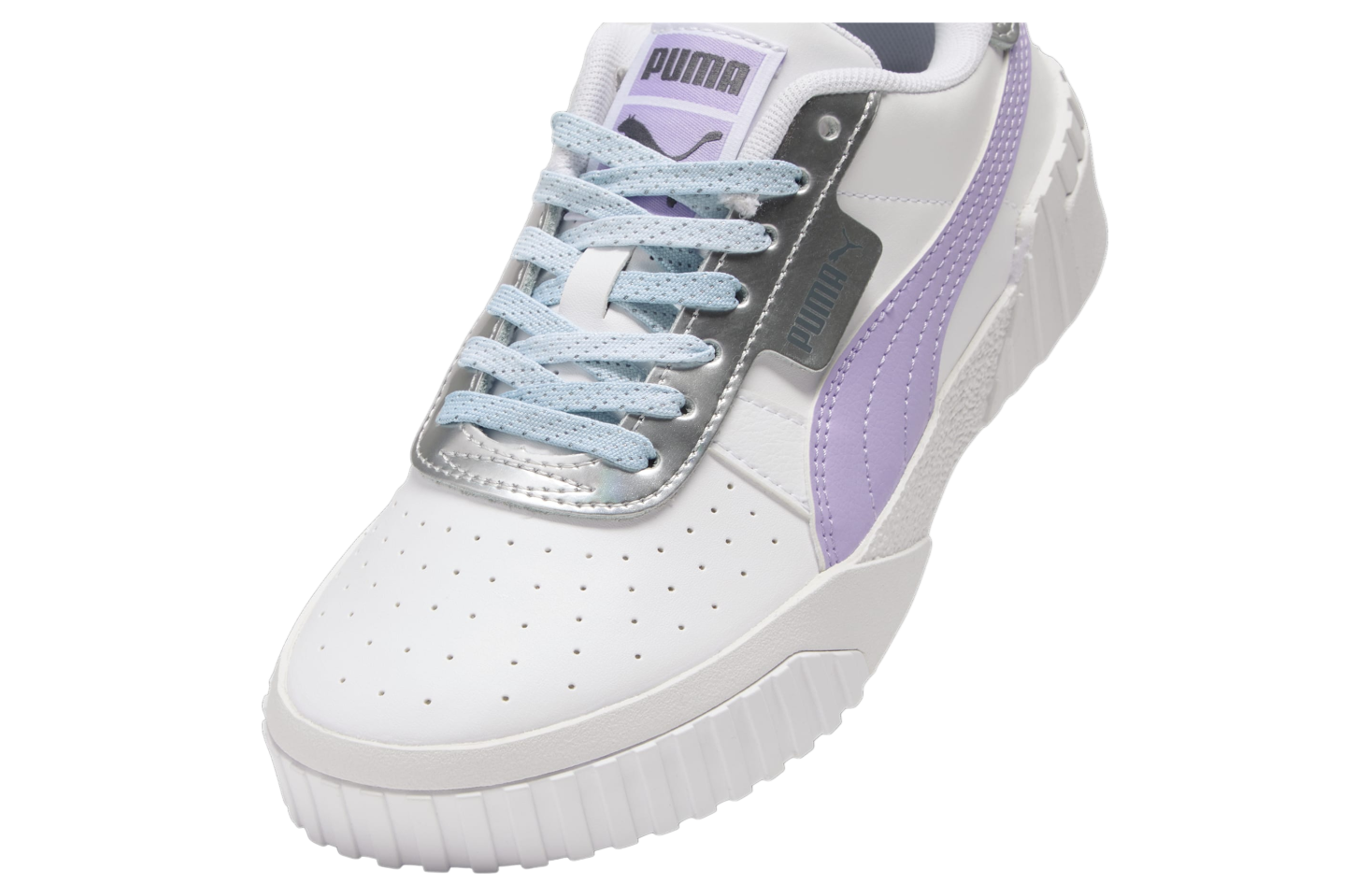 Puma Cali Frozen Over GS White / Vivid Violet