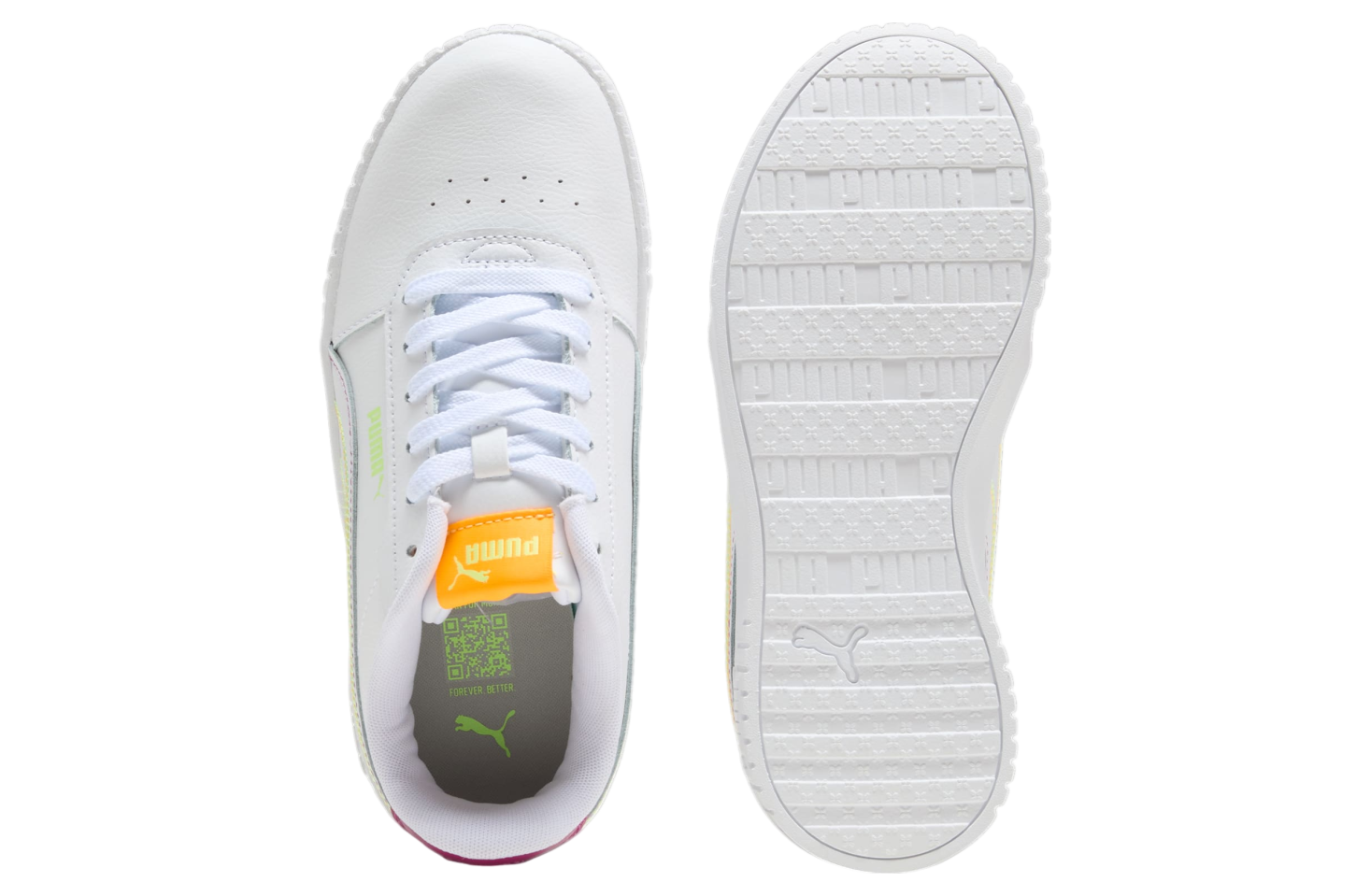 Puma Carina 2.0 Color Stitching WMNS White / Sun Stream