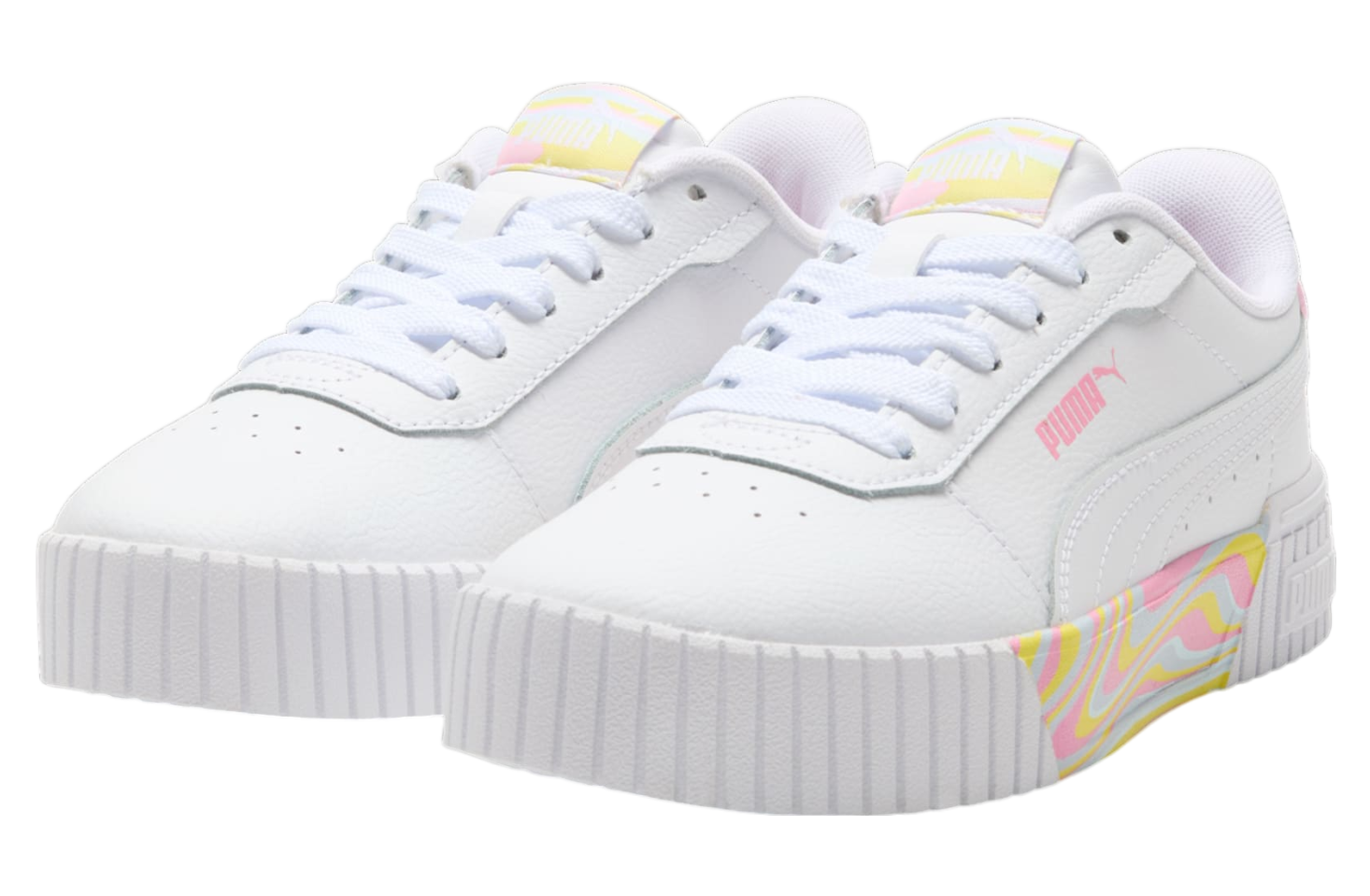 Puma Carina 2.0 Endless Summer GS White / Pink Lilac