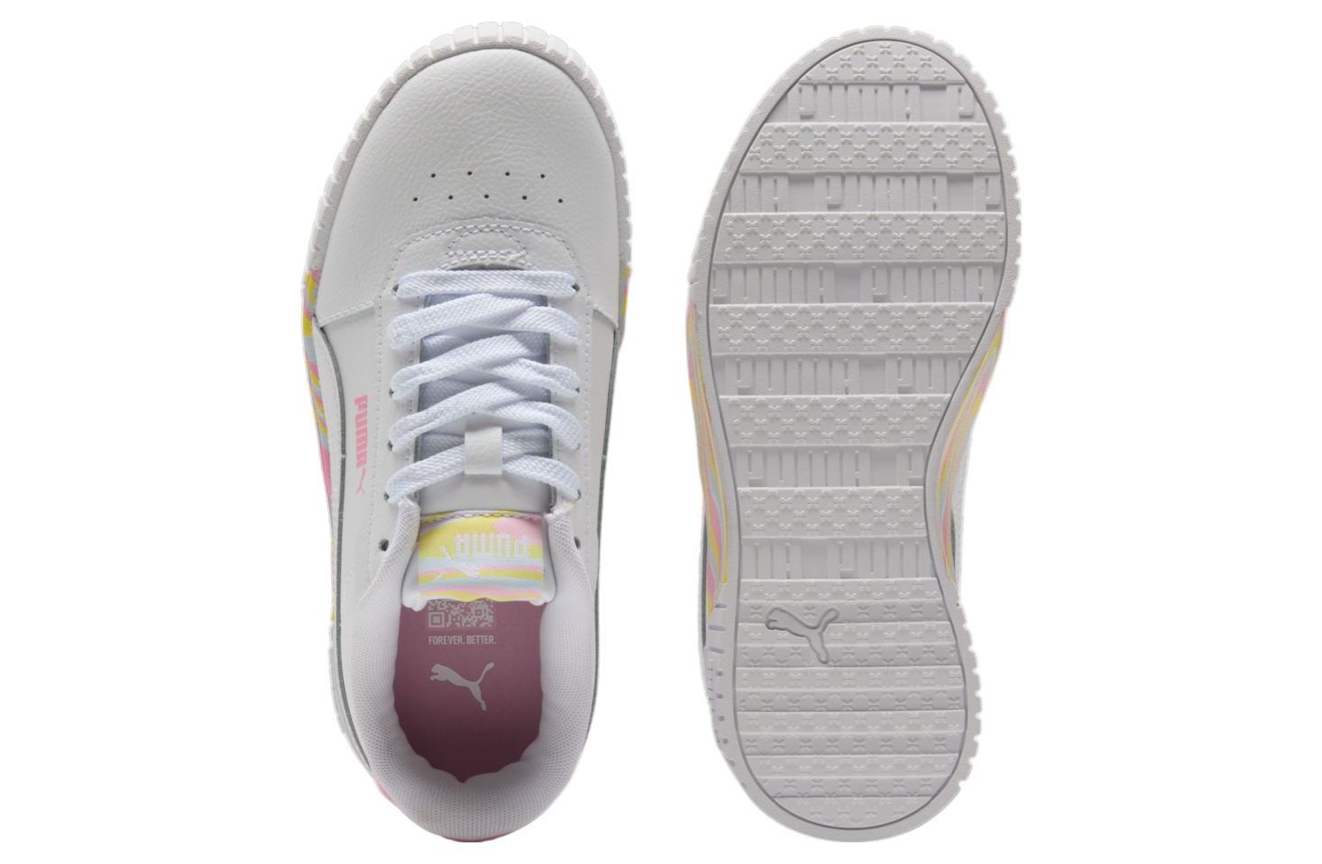 Puma Carina 2.0 Endless Summer GS White / Pink Lilac